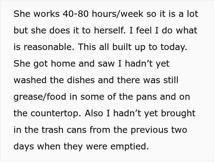 “She Packed A Bag”: Man Blows Off Wife’s Cleaning Demands, She Finally Loses It “She Packed A Bag”: Man Blows Off Wife’s Cleaning Demands, She Finally Loses It