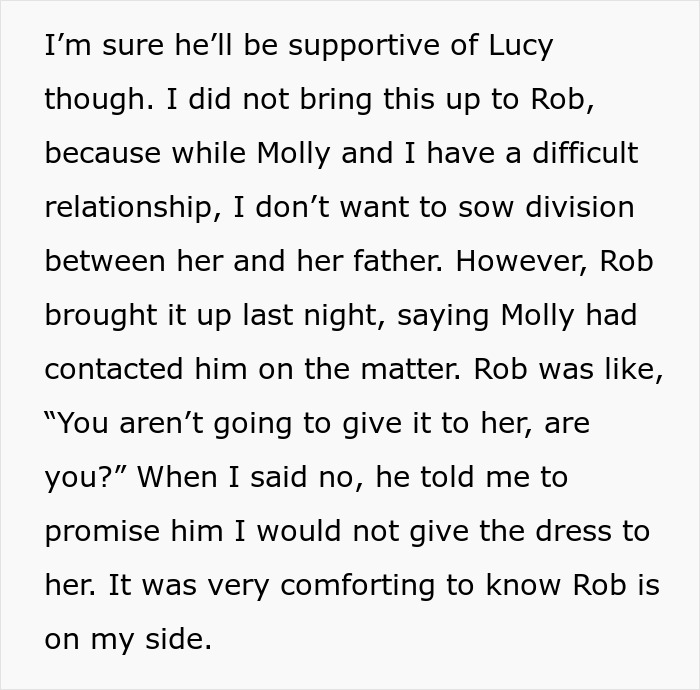 Stepdaughter Insults Woman's Wedding Dress, Creates Drama After She Gives It To Future DIL Stepdaughter Insults Woman's Wedding Dress, Creates Drama After She Gives It To Future DIL