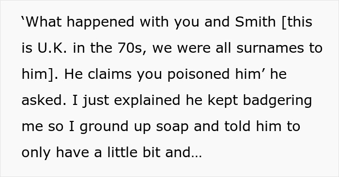 Ingenious Soap Trick Ends Bully’s Tyranny And Leaves Headmaster Holding Back Laughter Ingenious Soap Trick Ends Bully’s Tyranny And Leaves Headmaster Holding Back Laughter