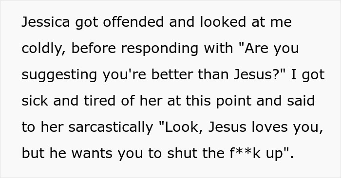 Christian Teen Implies She’s Better Than Her Friends, Friend Tells Her To Shut It Christian Teen Implies She’s Better Than Her Friends, Friend Tells Her To Shut It