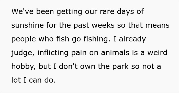 Dog Owner Schemes To Lure Fish Away From Boomers’ Fishing Zone After They Mess Up The Dog Pond Dog Owner Schemes To Lure Fish Away From Boomers’ Fishing Zone After They Mess Up The Dog Pond
