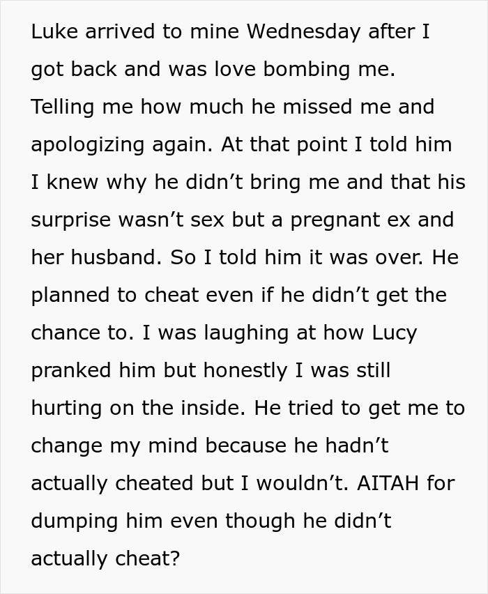 Guy Plans On Cheating With Ex During Family Wedding, Doesn't Bring His GF, Gets A Surprise Guy Plans On Cheating With Ex During Family Wedding, Doesn't Bring His GF, Gets A Surprise