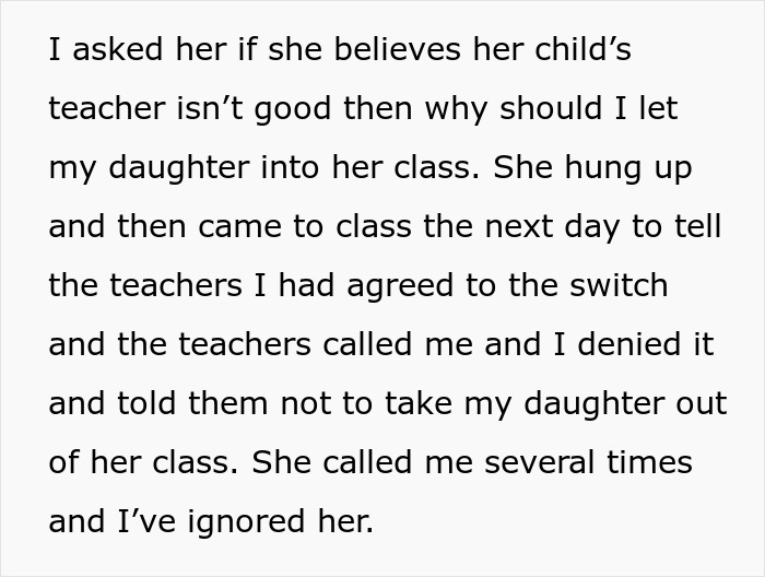 Mom Underestimates 24YO Teacher With No Kids, Demands That Principal Switch Her Daughter’s Class Mom Underestimates 24YO Teacher With No Kids, Demands That Principal Switch Her Daughter’s Class