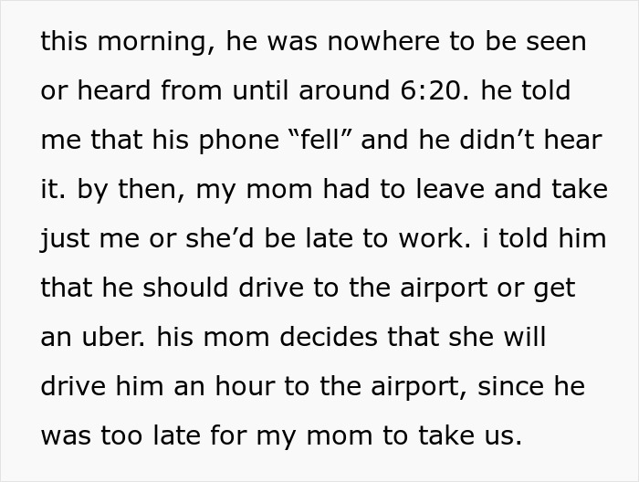 Guy Left Calling For Mommy’s Help For A Second Time As GF Refuses To Miss Trip Guy Left Calling For Mommy’s Help For A Second Time As GF Refuses To Miss Trip