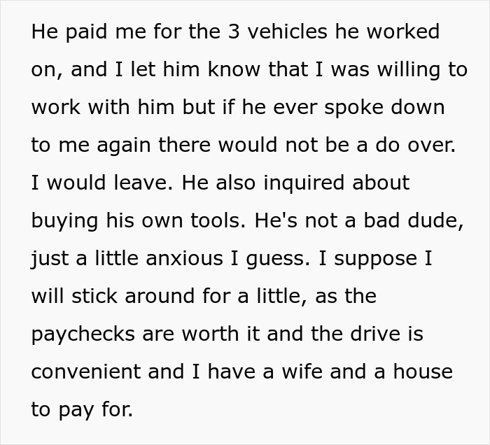 Veteran Mechanic’s Toolbox Showdown Leaves Shop In Turmoil As New Boss Faces The Consequences Veteran Mechanic’s Toolbox Showdown Leaves Shop In Turmoil As New Boss Faces The Consequences