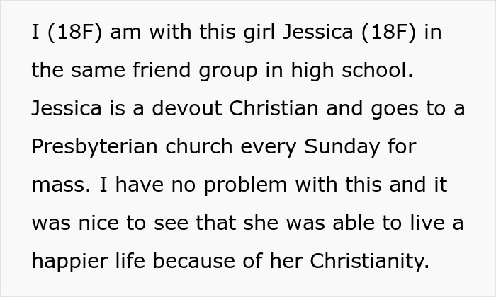 Christian Teen Implies She’s Better Than Her Friends, Friend Tells Her To Shut It Christian Teen Implies She’s Better Than Her Friends, Friend Tells Her To Shut It