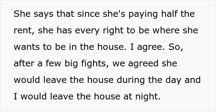Man Doesn’t Understand Why GF Is Upset He Wants Her Out Of The House, Gets A Reality Check Man Doesn’t Understand Why GF Is Upset He Wants Her Out Of The House, Gets A Reality Check