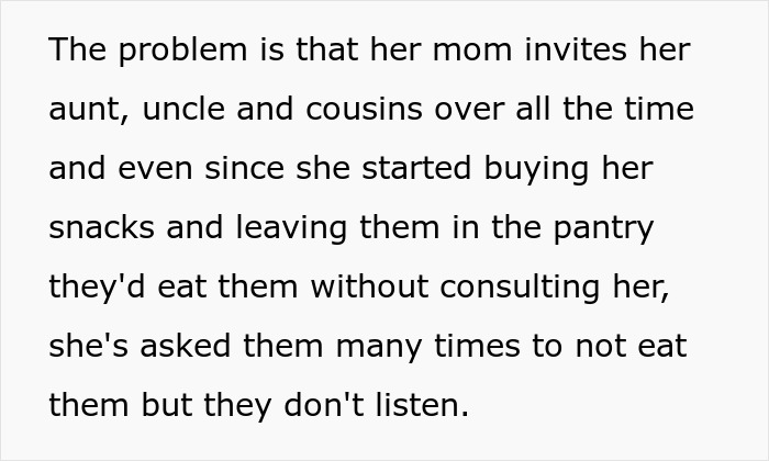 Daughter in Tears After Dad Buys Locked Storage Bin To Protect Her Snacks From Cousins Daughter in Tears After Dad Buys Locked Storage Bin To Protect Her Snacks From Cousins
