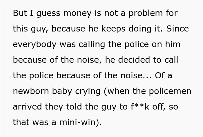 People Fail To Reason With Loud Creepy Neighbor, So Woman Ensures He Suffers Daily People Fail To Reason With Loud Creepy Neighbor, So Woman Ensures He Suffers Daily