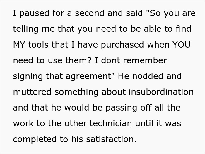 Veteran Mechanic’s Toolbox Showdown Leaves Shop In Turmoil As New Boss Faces The Consequences Veteran Mechanic’s Toolbox Showdown Leaves Shop In Turmoil As New Boss Faces The Consequences