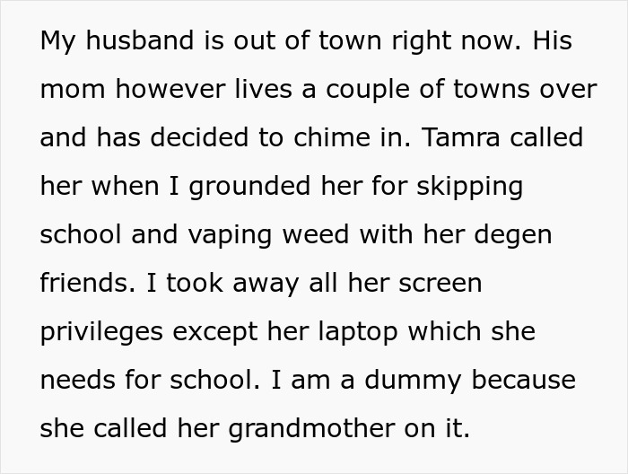 Grandma Says She Can Take Better Care Of Disobedient 14 Y.O. Than Mom, Learns Truth The Hard Way Grandma Says She Can Take Better Care Of Disobedient 14 Y.O. Than Mom, Learns Truth The Hard Way