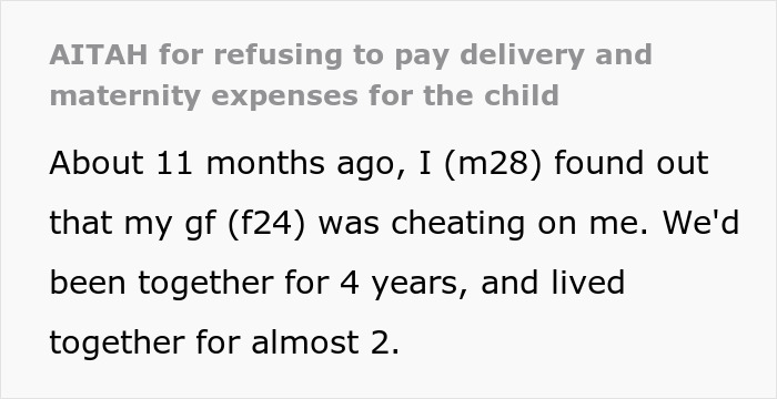 Man Turns His Back On Cheating Ex And Her Baby After DNA Test Results: “She’s On Her Own” Man Turns His Back On Cheating Ex And Her Baby After DNA Test Results: “She’s On Her Own”