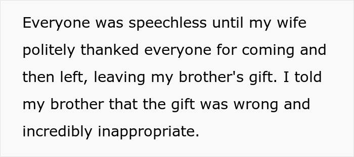 “Inconsiderate, Insecure, Pompous”: Brother's Thoughtless Gift Leads To Showdown At Dinner “Inconsiderate, Insecure, Pompous”: Brother's Thoughtless Gift Leads To Showdown At Dinner