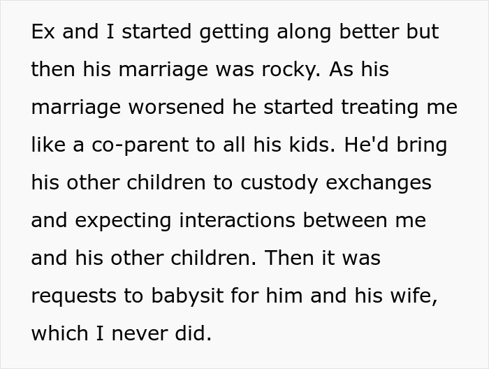 “AITA For Reminding My Ex I’m Only Responsible For Our Children And Not All Of His Kids?” “AITA For Reminding My Ex I’m Only Responsible For Our Children And Not All Of His Kids?”