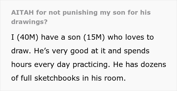 Woman Is Shocked By Nephew’s Drawings, Demands He Be Punished Woman Is Shocked By Nephew’s Drawings, Demands He Be Punished