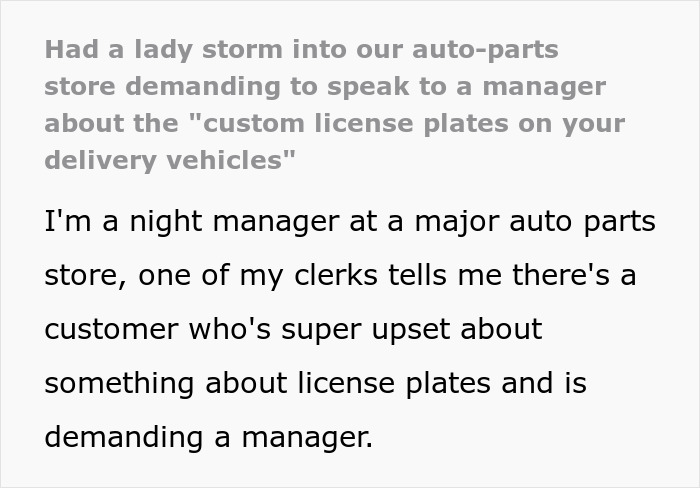 Woman Says Term On License Plate Is Copyrighted By Her Family, Says She’ll See Auto Shop In Court Woman Says Term On License Plate Is Copyrighted By Her Family, Says She’ll See Auto Shop In Court