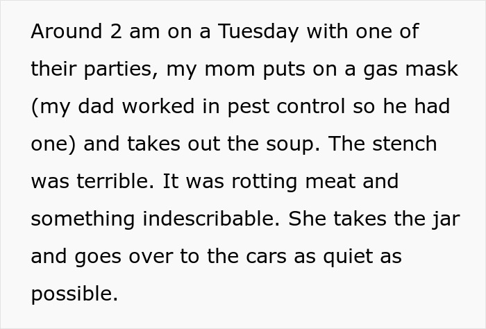 New Neighbors Disregard Requests, Woman Puts Rotten Soup In Their Cars New Neighbors Disregard Requests, Woman Puts Rotten Soup In Their Cars