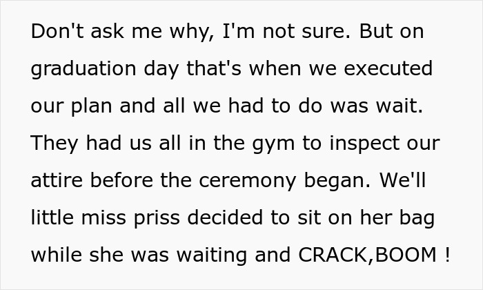Teen Gets Back At Bully For Years Of Torture On The Last Day Of School During Graduation Ceremony Teen Gets Back At Bully For Years Of Torture On The Last Day Of School During Graduation Ceremony