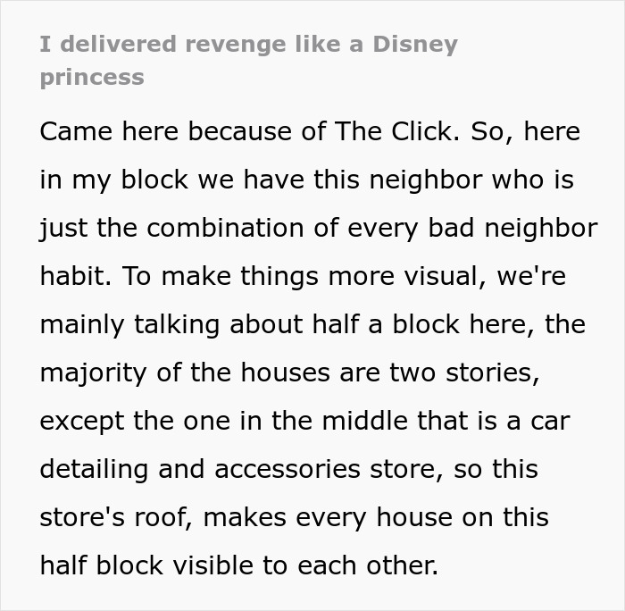 People Fail To Reason With Loud Creepy Neighbor, So Woman Ensures He Suffers Daily People Fail To Reason With Loud Creepy Neighbor, So Woman Ensures He Suffers Daily