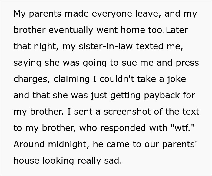 Woman's Birthday Leads To The End Of Brother's Relationship After SIL Plays Horrible Revenge Prank Woman's Birthday Leads To The End Of Brother's Relationship After SIL Plays Horrible Revenge Prank