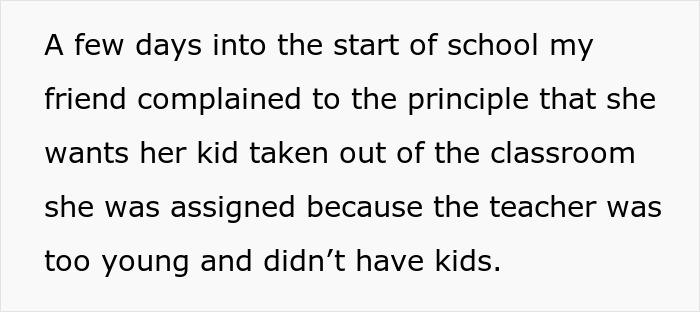 Mom Underestimates 24YO Teacher With No Kids, Demands That Principal Switch Her Daughter’s Class Mom Underestimates 24YO Teacher With No Kids, Demands That Principal Switch Her Daughter’s Class