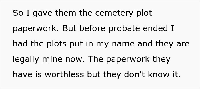 Man Thinks He Won, But Sister Planted Revenge That Will Commence At His Death Man Thinks He Won, But Sister Planted Revenge That Will Commence At His Death