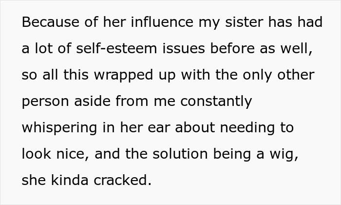 Drama Unfolds As Daughter Refuses To Buzz Her Hair To Make Wig For Sis With Cancer, Mom Enraged Drama Unfolds As Daughter Refuses To Buzz Her Hair To Make Wig For Sis With Cancer, Mom Enraged
