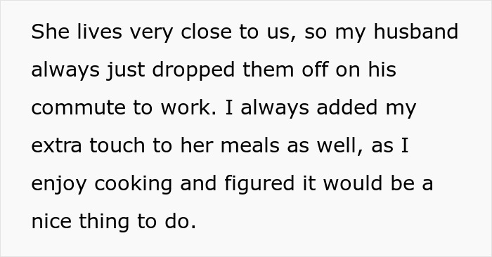 Woman Cooks For Her SIL Every Day, Gets Complaints About The Meals Being Too “Bourgeois” Woman Cooks For Her SIL Every Day, Gets Complaints About The Meals Being Too “Bourgeois”