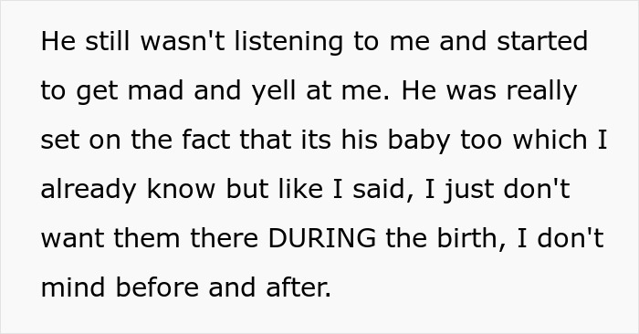 Man Explodes At Pregnant Wife After She Says Her Toxic MIL Won’t Be Allowed In The Delivery Room Man Explodes At Pregnant Wife After She Says Her Toxic MIL Won’t Be Allowed In The Delivery Room