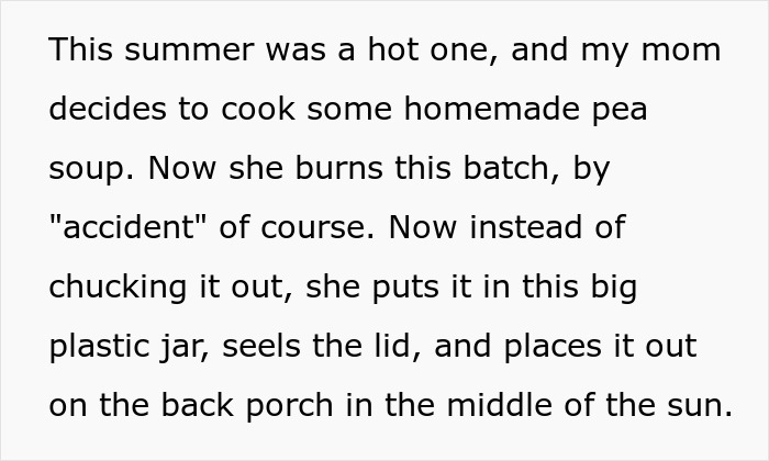 New Neighbors Disregard Requests, Woman Puts Rotten Soup In Their Cars New Neighbors Disregard Requests, Woman Puts Rotten Soup In Their Cars