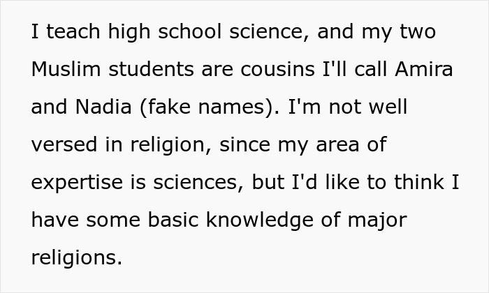 Muslim Student’s Headscarf Slips, Male Teacher Asks Female Colleague For Help, She Reports Him Muslim Student’s Headscarf Slips, Male Teacher Asks Female Colleague For Help, She Reports Him