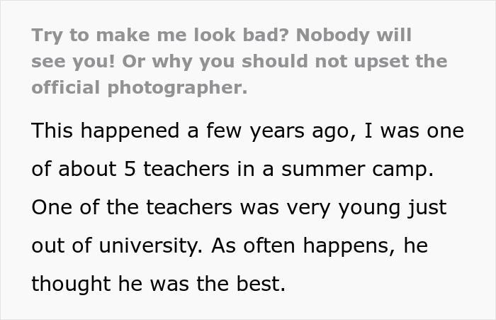 Petty Photo Revenge Served Cold As Arrogant Backstabber Gets Humiliated In Slideshow Petty Photo Revenge Served Cold As Arrogant Backstabber Gets Humiliated In Slideshow