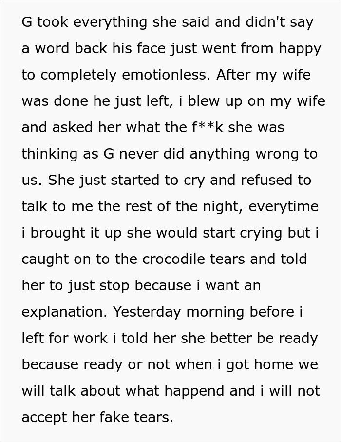 Man Berates Pregnant Wife After Her Outburst As It Will Cost Them $1K A Month Man Berates Pregnant Wife After Her Outburst As It Will Cost Them $1K A Month