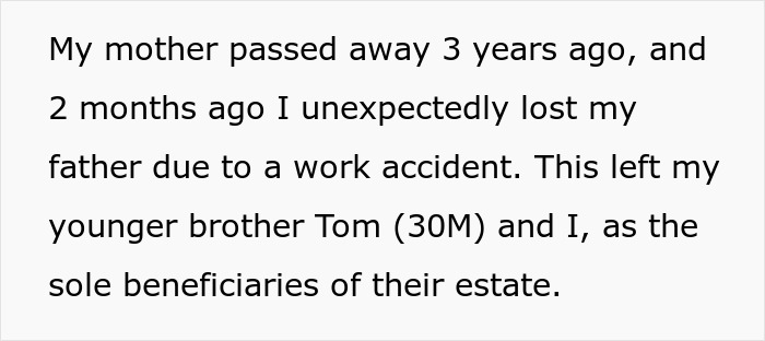 Woman Refuses To Speak To Husband Until He Changes His Decision To Share Inheritance With Brother Woman Refuses To Speak To Husband Until He Changes His Decision To Share Inheritance With Brother
