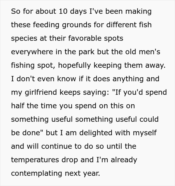 Dog Owner Schemes To Lure Fish Away From Boomers’ Fishing Zone After They Mess Up The Dog Pond Dog Owner Schemes To Lure Fish Away From Boomers’ Fishing Zone After They Mess Up The Dog Pond