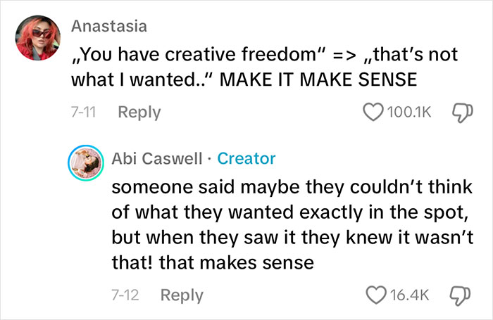 TikToker Snags Over 13M Views After Her Live Cake Decoration Gets Corrected By The Watching Client TikToker Snags Over 13M Views After Her Live Cake Decoration Gets Corrected By The Watching Client