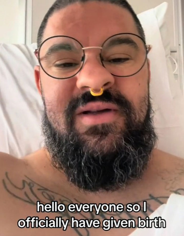 Man Gives Birth After He Was Induced At 37 Weeks Man Gives Birth After He Was Induced At 37 Weeks