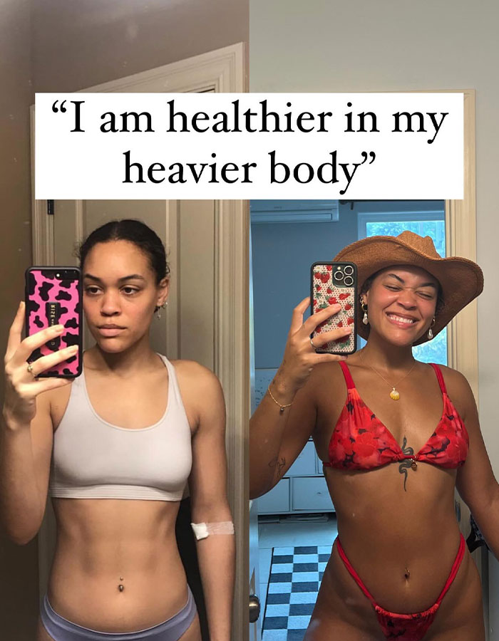 Woman Shares Dramatic Transformation 1 Year After “Breaking Free” From Extreme Fitness Lifestyle Woman Shares Dramatic Transformation 1 Year After “Breaking Free” From Extreme Fitness Lifestyle