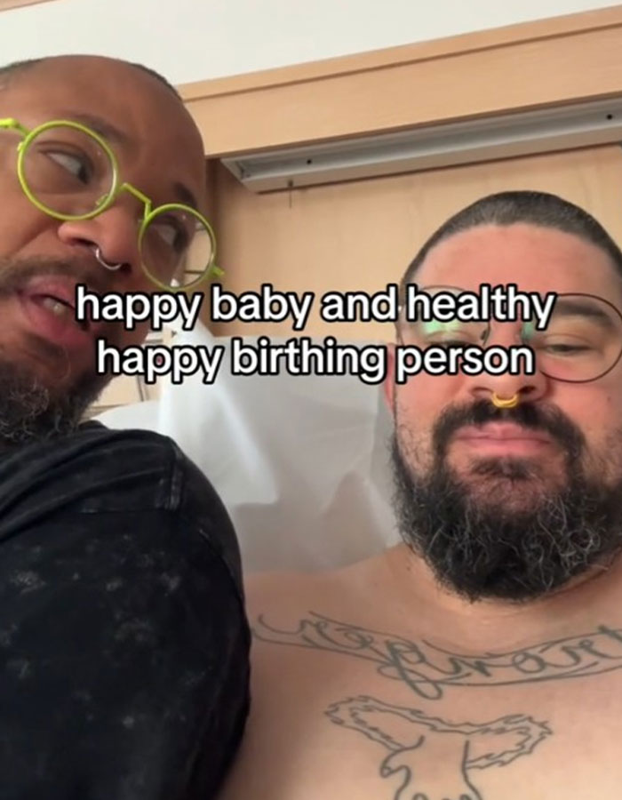 Man Gives Birth After He Was Induced At 37 Weeks Man Gives Birth After He Was Induced At 37 Weeks