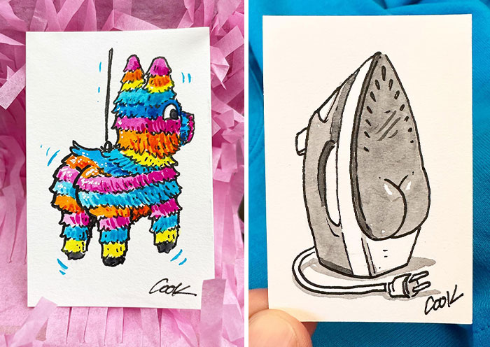 Brian Cook’s Cheeky Drawings Might Make Your Day (35 Pics)