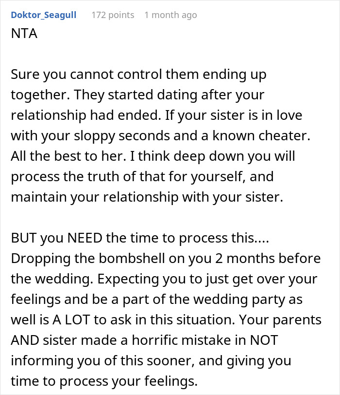 “My Head Was Spinning”: Sis Announces She’s Engaged To Woman’s Cheating Fiance, Drama Ensues “My Head Was Spinning”: Sis Announces She’s Engaged To Woman’s Cheating Fiance, Drama Ensues