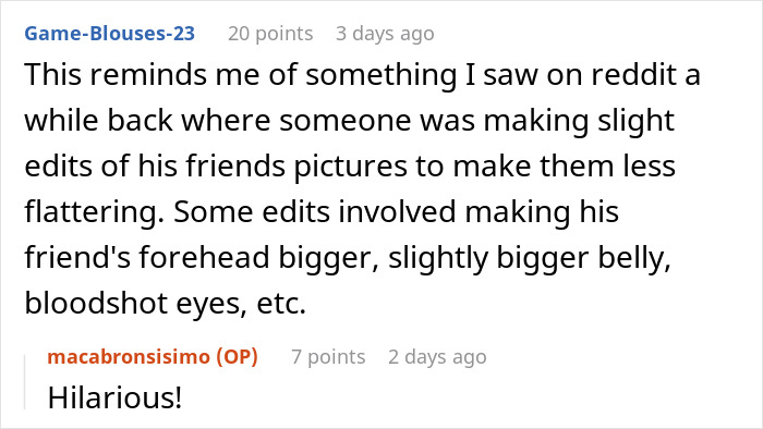 Petty Photo Revenge Served Cold As Arrogant Backstabber Gets Humiliated In Slideshow Petty Photo Revenge Served Cold As Arrogant Backstabber Gets Humiliated In Slideshow