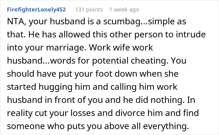 Husband’s “Work Wife” Wins Over His Stomach, So His Actual Wife Stops Making Him Lunches Husband’s “Work Wife” Wins Over His Stomach, So His Actual Wife Stops Making Him Lunches