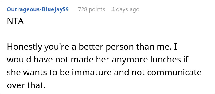 Woman Cooks For Her SIL Every Day, Gets Complaints About The Meals Being Too “Bourgeois” Woman Cooks For Her SIL Every Day, Gets Complaints About The Meals Being Too “Bourgeois”