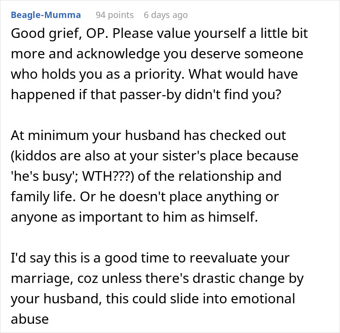 Woman Asks If She Should Divorce Her Husband After His Grave Error Nearly Cost Her Her Life Woman Asks If She Should Divorce Her Husband After His Grave Error Nearly Cost Her Her Life