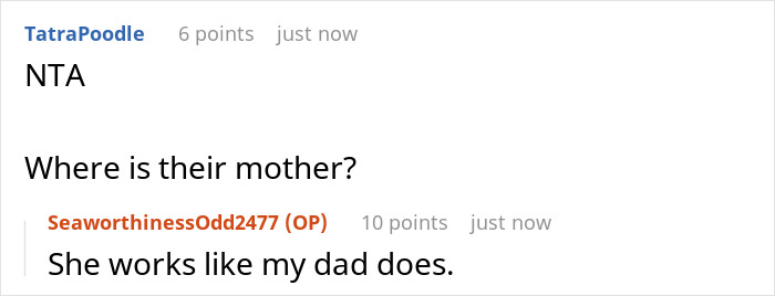 Entitled Dad Demands Bio Son Start Cooking For His Stepchildren, Gets Livid As Mom Supports Kid Entitled Dad Demands Bio Son Start Cooking For His Stepchildren, Gets Livid As Mom Supports Kid