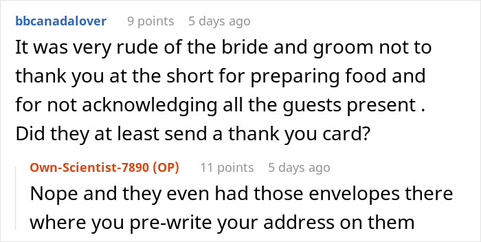Newlyweds Ask Woman To Return Their Wedding Gift After They Didn’t Even Invite Her Newlyweds Ask Woman To Return Their Wedding Gift After They Didn’t Even Invite Her
