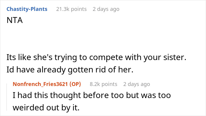 Woman Criticizes BF's Sister's Love Life, BF Fires Back Saying She Gave Him The 'Ick' Woman Criticizes BF's Sister's Love Life, BF Fires Back Saying She Gave Him The 'Ick'
