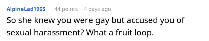 Woman’s Scheme To Get Manager Fired After Discovering He’s Gay Backfires Spectacularly Woman’s Scheme To Get Manager Fired After Discovering He’s Gay Backfires Spectacularly