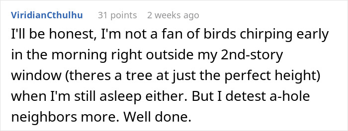People Fail To Reason With Loud Creepy Neighbor, So Woman Ensures He Suffers Daily People Fail To Reason With Loud Creepy Neighbor, So Woman Ensures He Suffers Daily